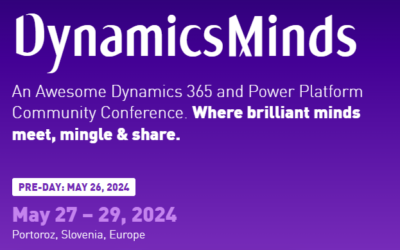 See you in Portoroz! I am a speaker at DynamicsMinds 2024!